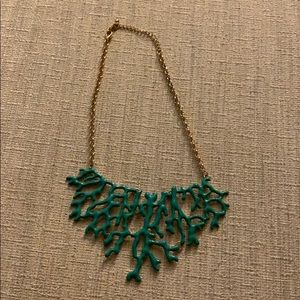 Turquoise Coral Necklace